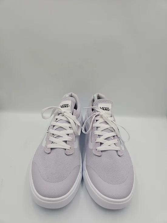 Vans Lilac Low-Top Sneakers with White Stripe - Women - Picture 2 of 8